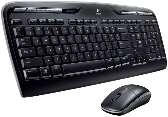 Набор LOGITECH DESKTOP,Wireless Desktop MK300