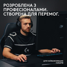 Клавіатура LOGITECH G Pro X TKL Lightspeed Gaming Black (L920-012136)