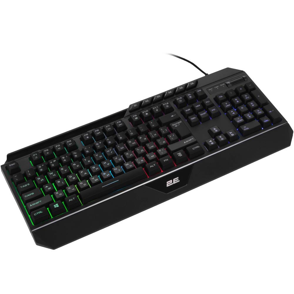 Клавіатура 2E GAMING KG315 RGB USB Black Ukr (2E-KG315UBK) Комплектація клавіатура
