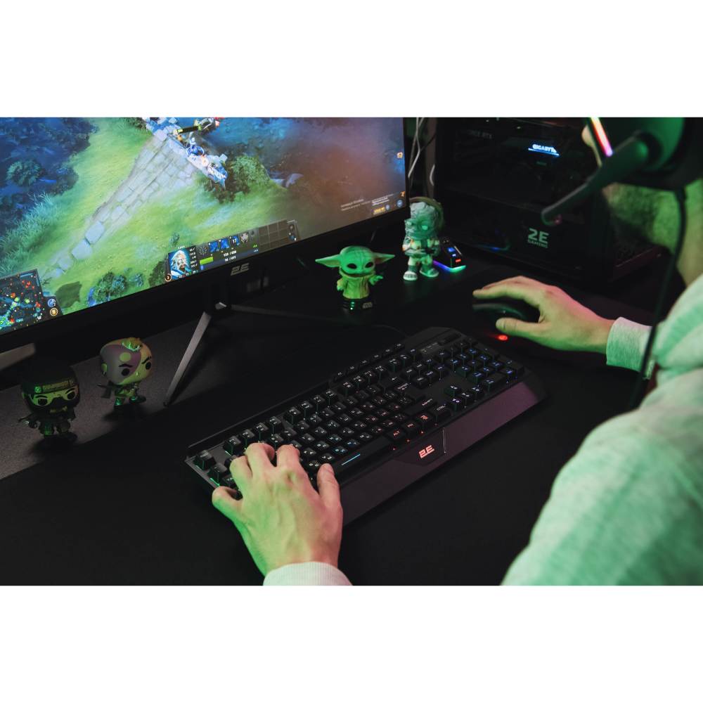 В інтернет магазині Клавіатура 2E GAMING KG315 RGB USB Black Ukr (2E-KG315UBK)