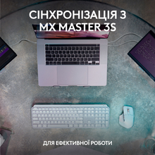 Клавиатура LOGITECH MX Keys S Wireless Ukr Graphite (L920-011593)