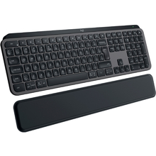 Клавиатура LOGITECH MX Keys S Wireless Plus Palmrest, Graphite (L920-011589)