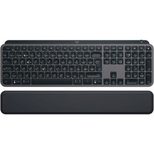 Клавіатура LOGITECH MX Keys S Wireless Plus Palmrest, Graphite (L920-011589)