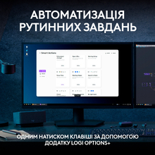 Клавиатура LOGITECH MX Keys S Wireless Plus Palmrest, Graphite (L920-011589)