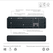 Комплект LOGITECH MX Keys S Combo Wireless Graphite (L920-011614)