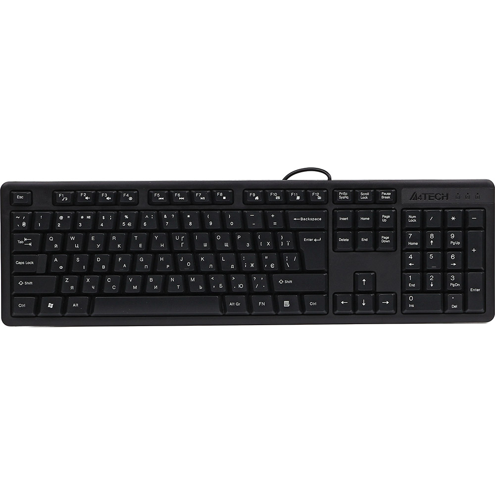 Клавиатура A4TECH KKS-3 USB Black