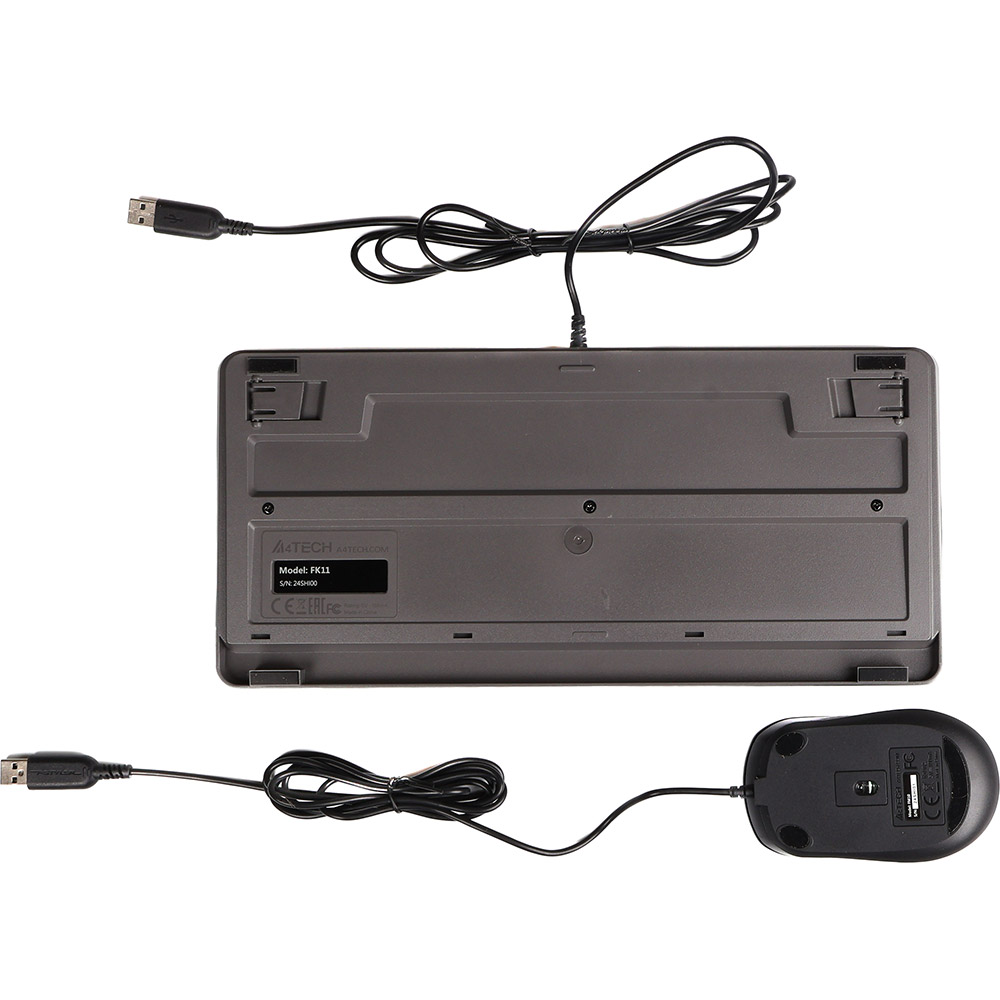 Зовнішній вигляд Комплект A4TECH Fstyler F1110 Grey