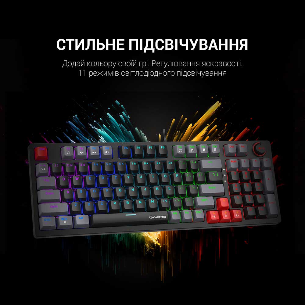 Изображение Клавиатура GAMEPRO MK120B