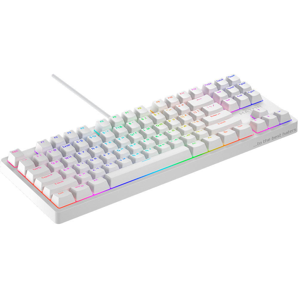 Клавиатура HATOR Rockfall 2 Mecha TKL Orange White (HTK-521) Класс игровая
