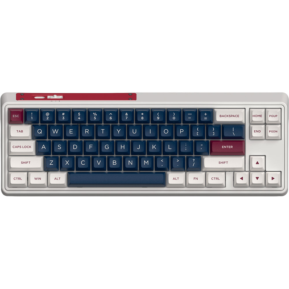 Клавиатура FL ESPORTS CMK68 SAM Metal Heart Kailh MX Cool Mint wireless Three-Mode