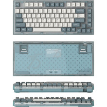 Клавиатура FL ESPORTS Q75 CPM Blue Haze Kailh MX Cool Mint switch wireless Three-Mode (Q75CPM-8223)
