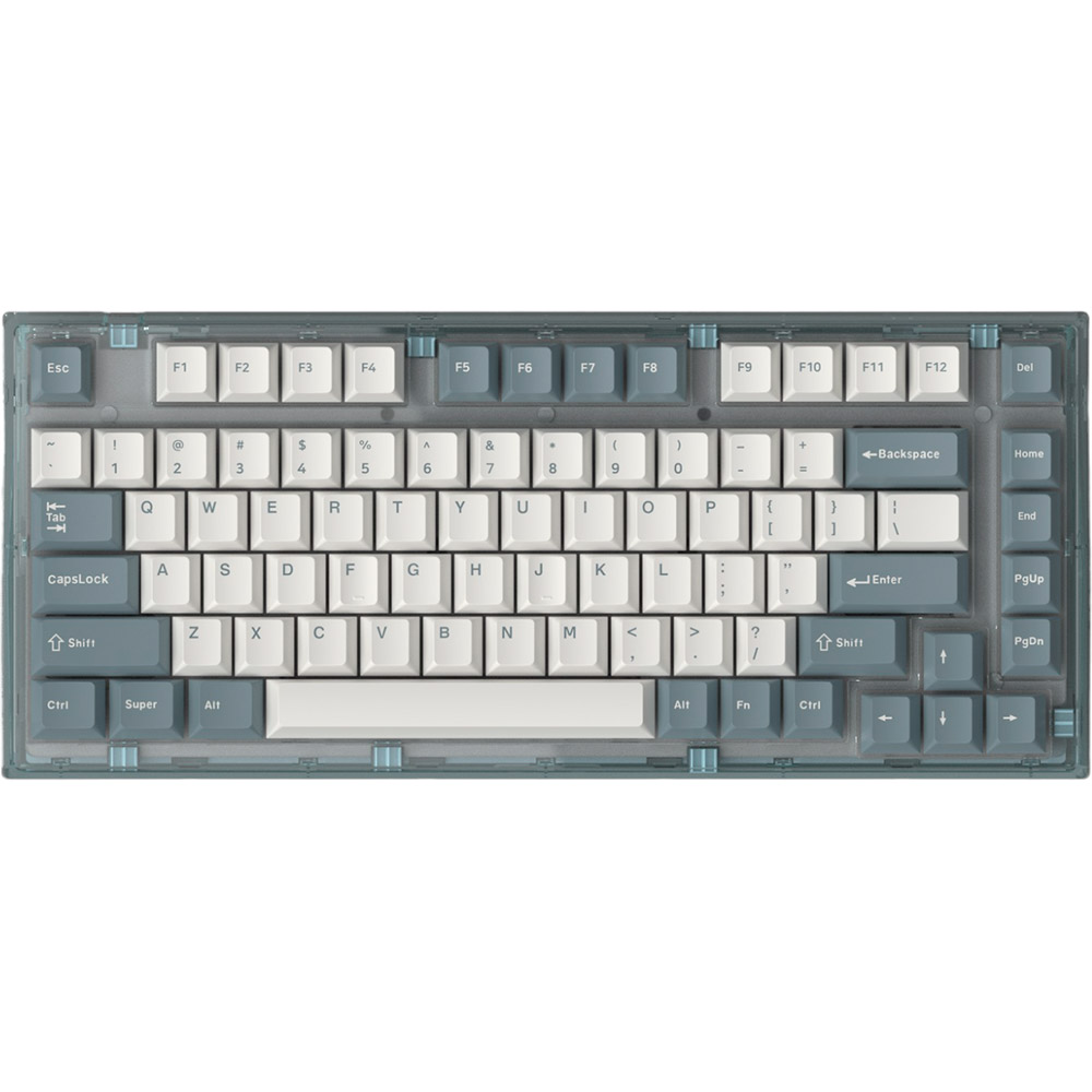 Клавиатура FL ESPORTS Q75 CPM Blue Haze Kailh MX Cool Mint switch wireless Three-Mode (Q75CPM-8223)