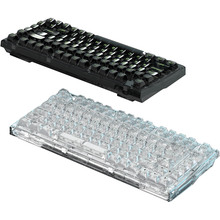 Клавиатура FL ESPORTS Q75 SAM Black Transparent Body Dark Ice keycap Kailh MX Cool Mint WL Three-Mode (Q75SAM-5774)