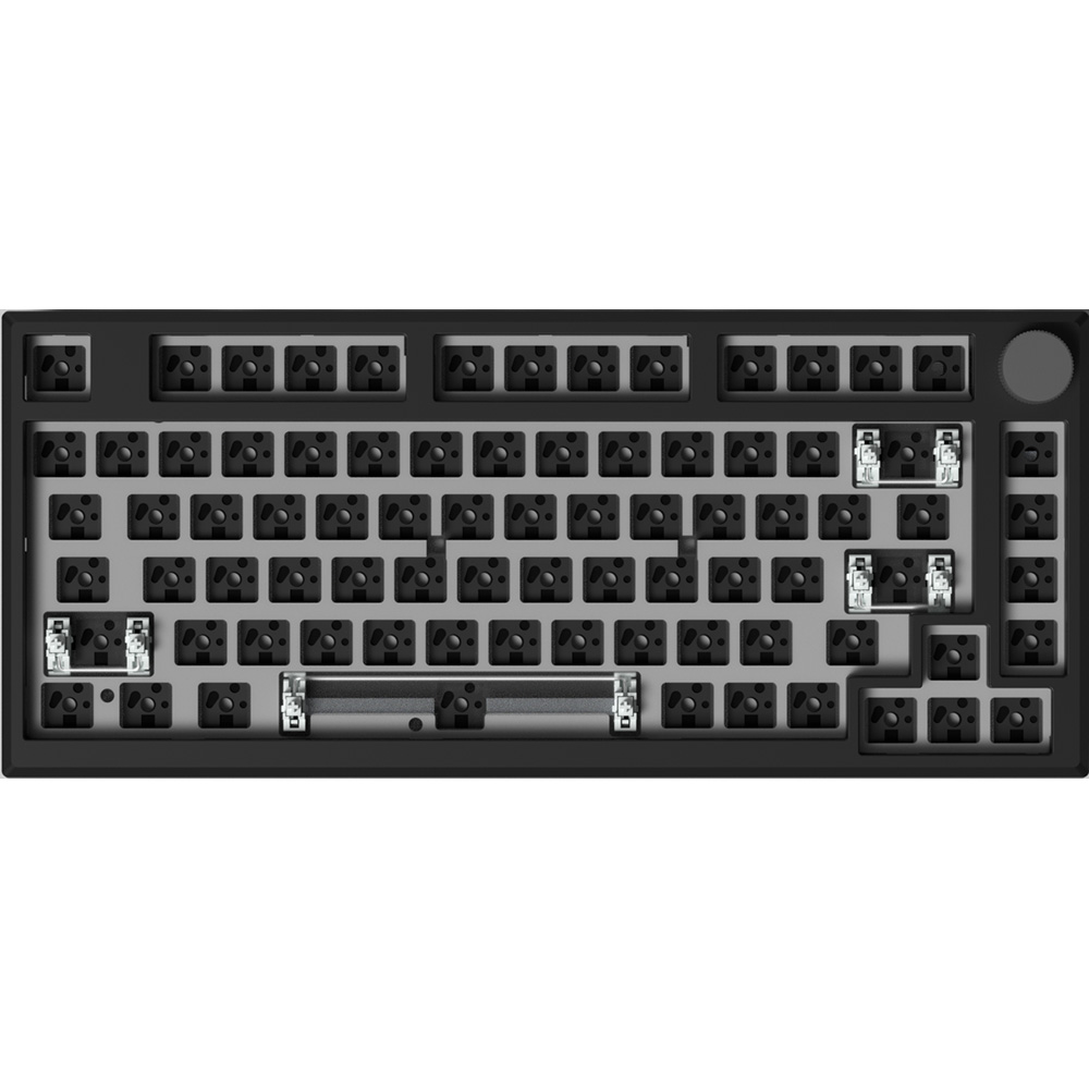 Photos - Keyboard FL ESPORTS Клавіатура  DIY-barebone MK750 Black wireless Three-Mode (MK750 