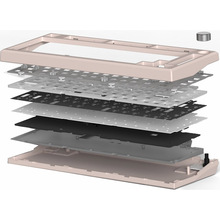 Клавиатура FL ESPORTS DIY-barebone MK750 White wireless Three-Mode (MK750-4247)