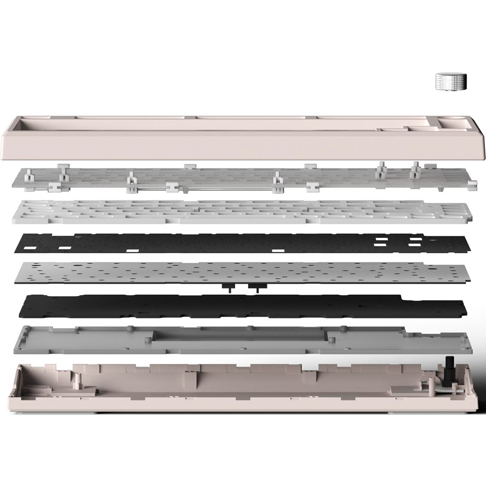 Заказать Клавиатура FL ESPORTS DIY-barebone MK750 White wireless Three-Mode (MK750-4247)