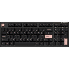 Клавіатура FL ESPORTS FL980 V2 Black Carbon Olivia Kailh MX Cool Mint Switch South LED WL Three-Mode (FL980V2-8347)