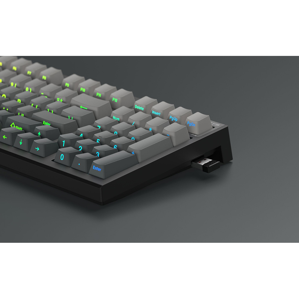 Клавиатура FL ESPORTS FL980 V2 Obsidian Gradient Lik Kailh Box Blueberry Ice Cream South LED Three-Mode (FL980V2-3960) Конструкция механическая