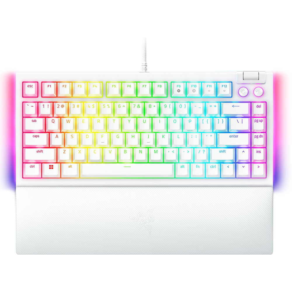 Клавіатура RAZER BlackWidow V4 75% White (RZ03-05001700-R3M1) Клавіатура RAZER BlackWidow V4 75% White (RZ03-05001700-R3M1)