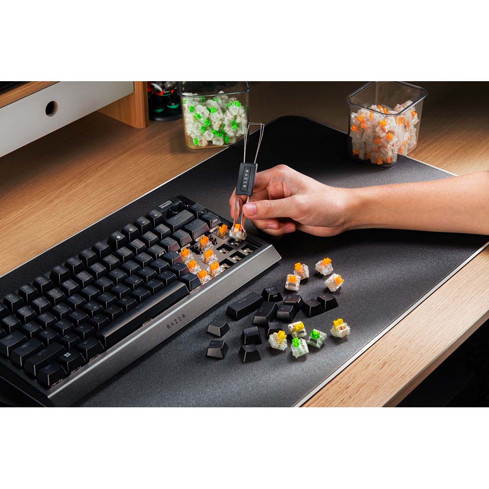 Фото Клавіатура RAZER BlackWidow V4 75% White (RZ03-05001700-R3M1)