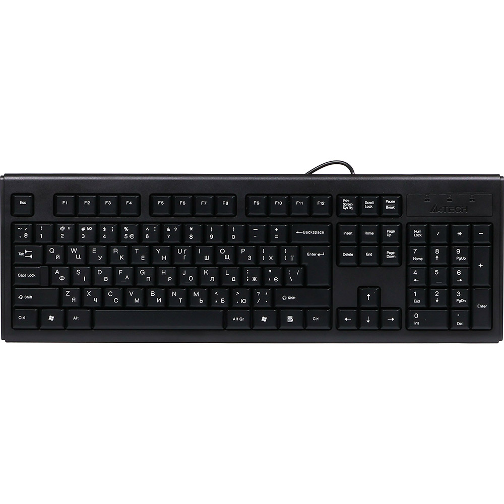 Клавиатура A4TECH KR-83 black PS/2