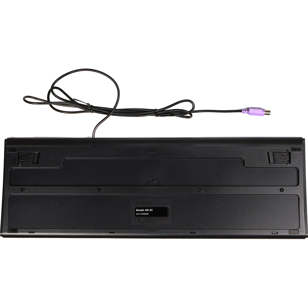 Внешний вид Клавиатура A4TECH KR-83 black PS/2