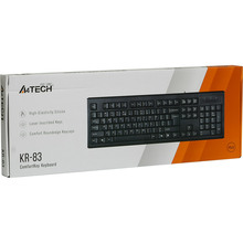 Клавиатура A4TECH KR-83 black PS/2