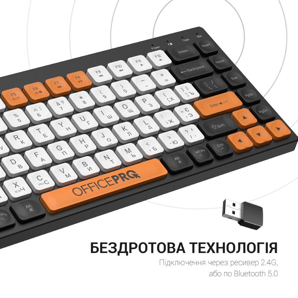 Фото Клавіатура OFFICEPRO SK955B