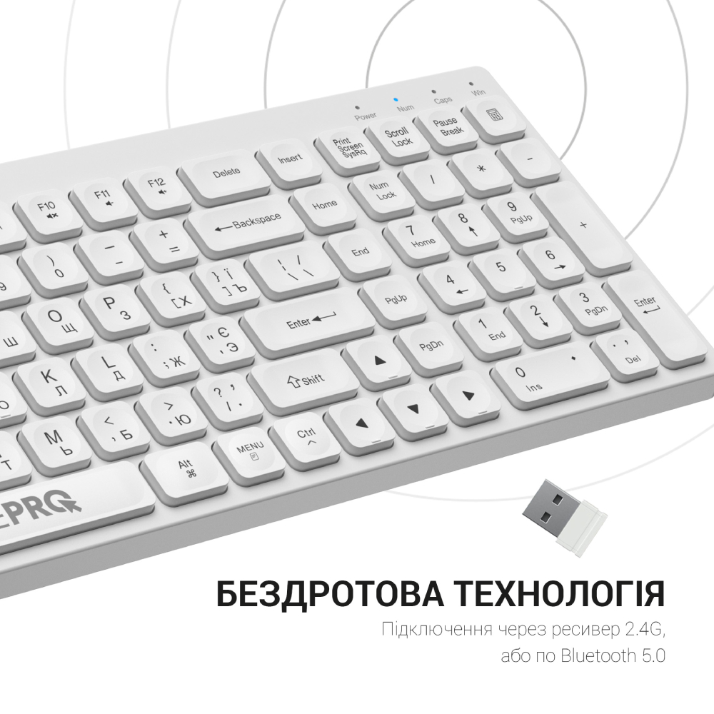 Фото Клавіатура OFFICEPRO SK985W