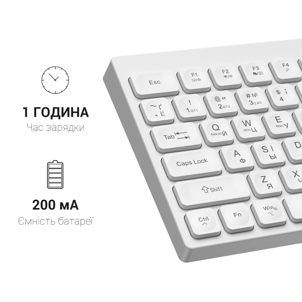 Замовити Клавіатура OFFICEPRO SK985W