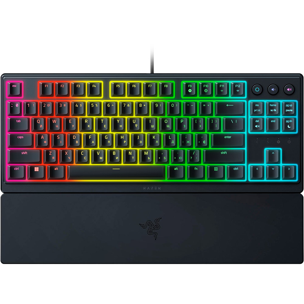 Клавіатура RAZER Ornata V3 TKL UKR (RZ03-04881800-R371) Клавіатура RAZER Ornata V3 TKL UKR (RZ03-04881800-R371)