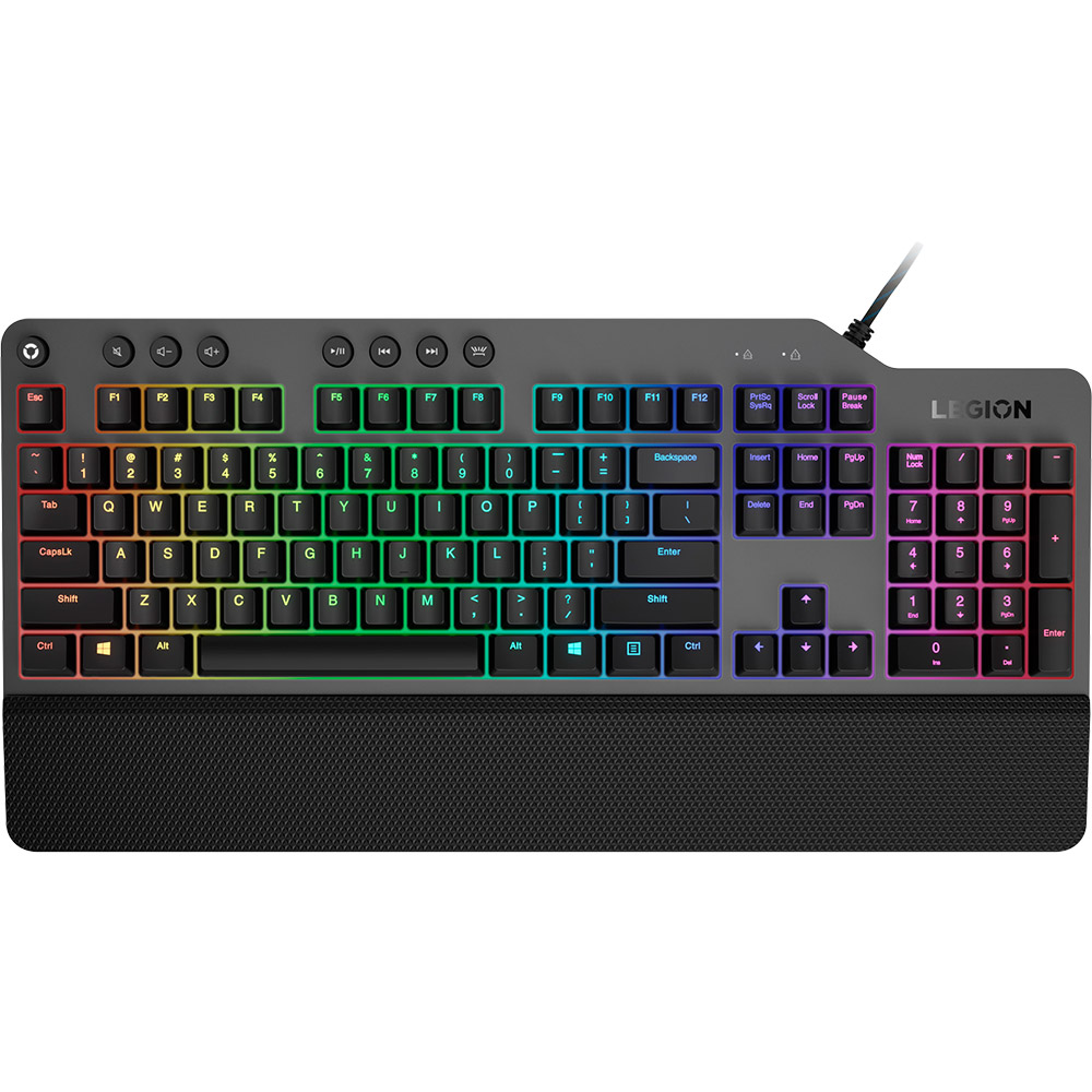 Клавіатура Lenovo Legion K500 RGB Keyboard UA Black-Gray (GY41L16650)