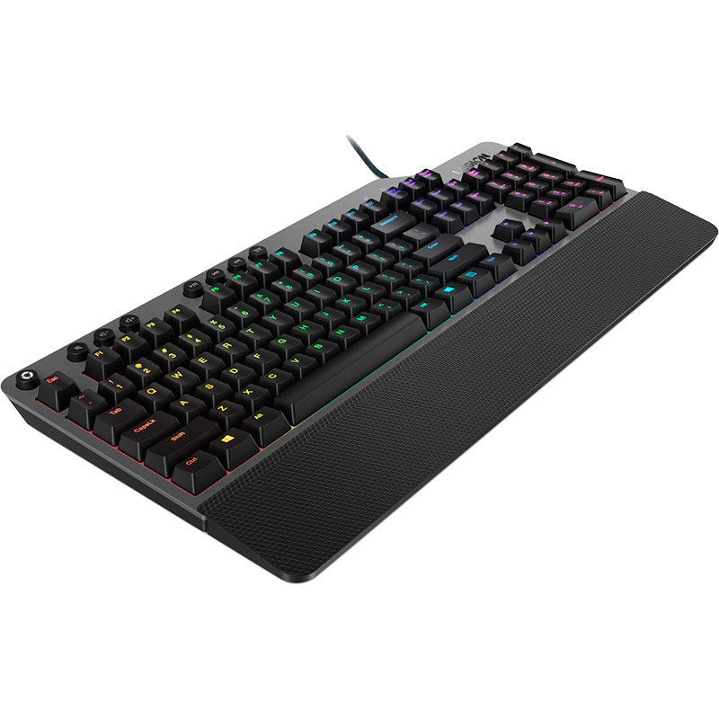 Клавіатура Lenovo Legion K500 RGB Keyboard UA Black-Gray (GY41L16650) Підключення дротове