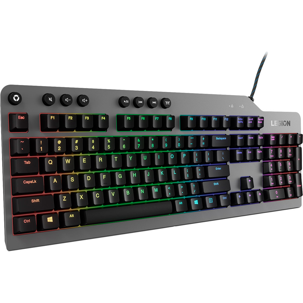 Клавіатура Lenovo Legion K500 RGB Keyboard UA Black-Gray (GY41L16650) Конструкція механічна