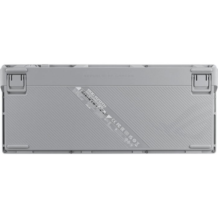Зовнішній вигляд Клавіатура ASUS ROG Azoth White (90MP031A-BKUA11)