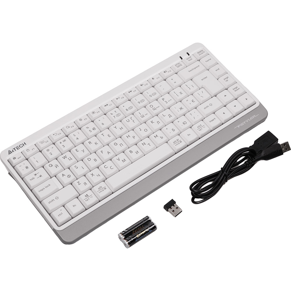 Клавиатура A4TECH FBK11 White (4711421965491) Конструкция мембранная