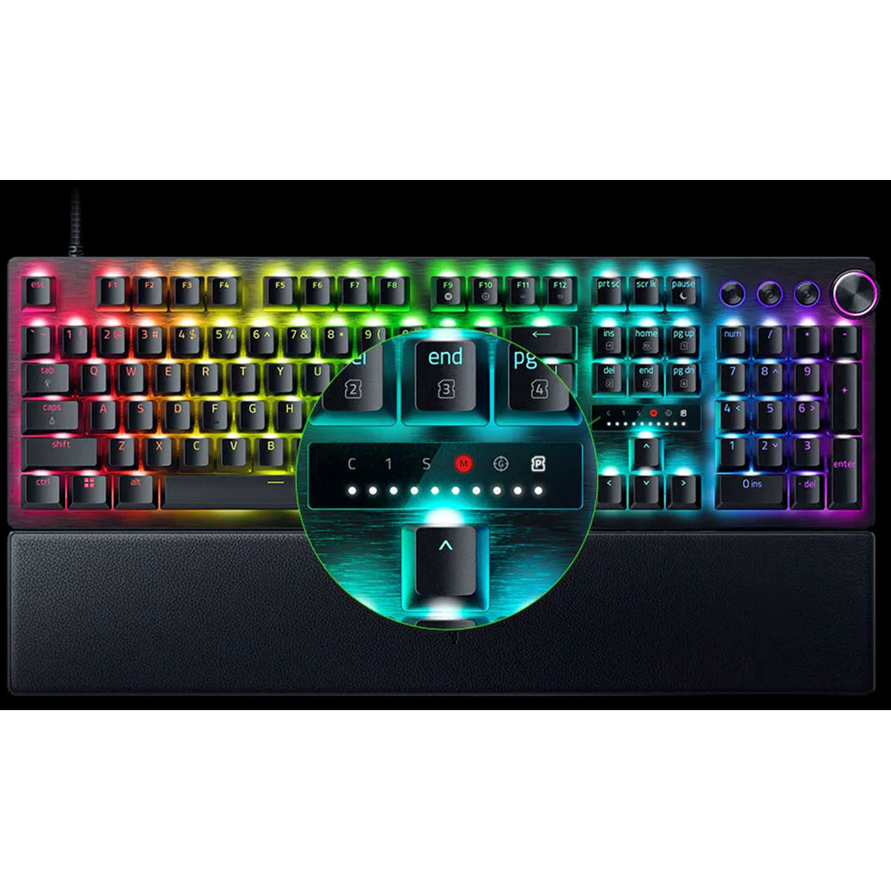 Фото Клавіатура RAZER Huntsman V3 PRO (RZ03-04970100-R3M1)