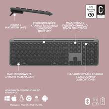 Клавіатура LOGITECH Signature Slim Wireless K950 Graphite (920-012465)