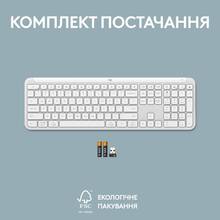 Клавиатура LOGITECH Signature Slim Wireless K950 Off White (920-012466)