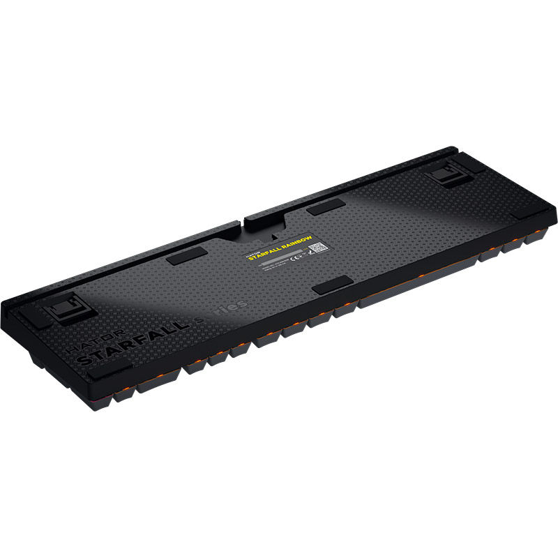 Зовнішній вигляд Клавіатура HATOR Starfall Rainbow Origin Red (HTK-608-BBG)