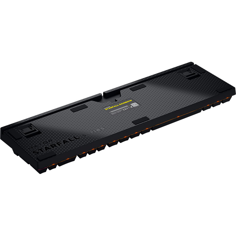 Клавіатура HATOR Starfall Rainbow Origin Blue (HTK-609-BGB) Підключення дротове