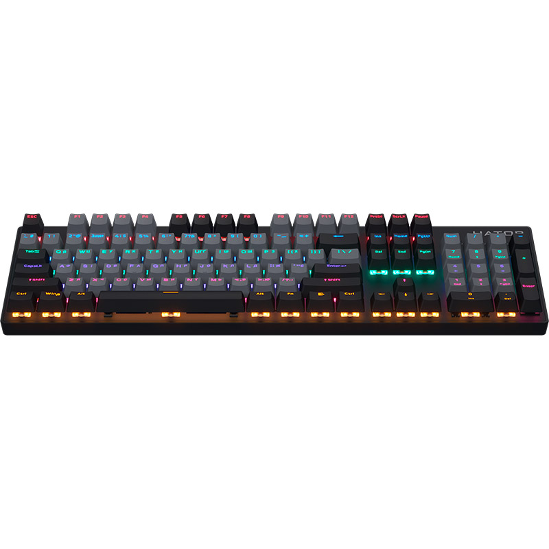 Клавіатура HATOR Starfall Rainbow Origin Blue (HTK-609-BGB) Клас ігрова