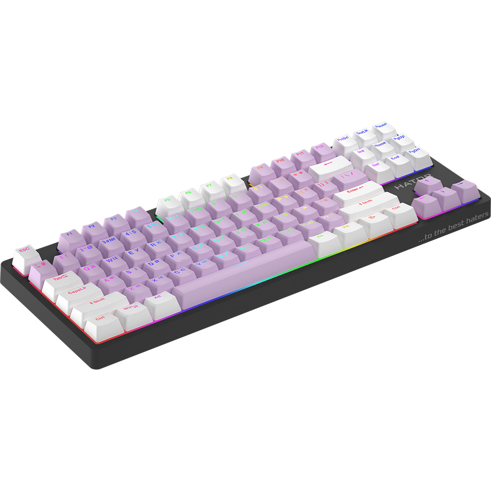 Клавіатура HATOR Rockfall 2 Mecha Signature Edition (HTK-520-BLW) Конструкція механічна