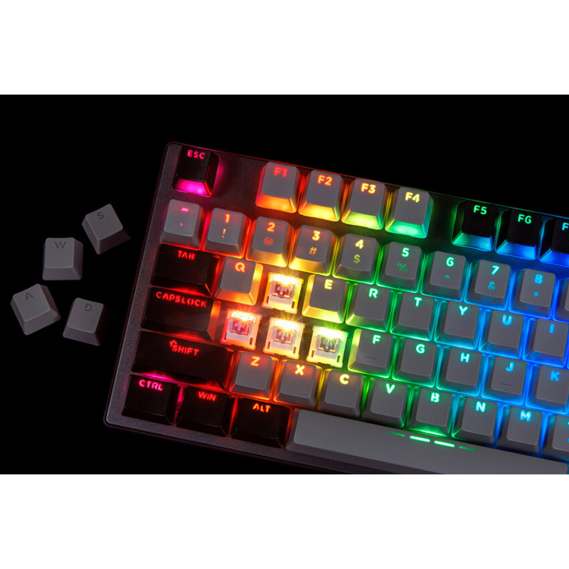 Фото 23 Клавіатура LORGAR Azar 514 RGB EN/UA Gaming White (LRG-GK514W-UA)