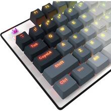 Клавіатура LORGAR Azar 514 RGB EN/UA Gaming White (LRG-GK514W-UA)