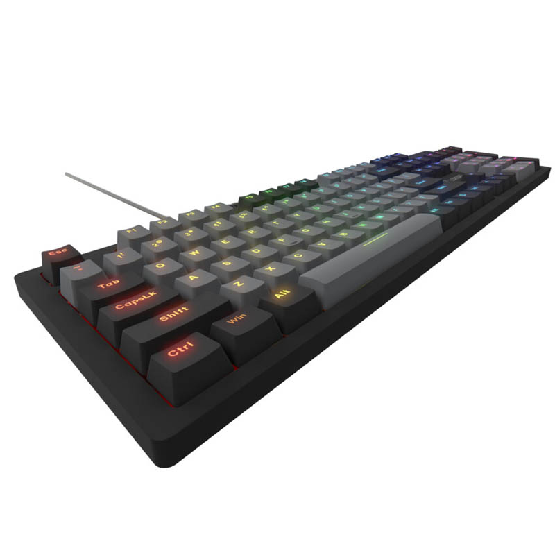 Зображення Клавіатура LORGAR Azar 514 RGB EN/UA Gaming Black (LRG-GK514B-UA)