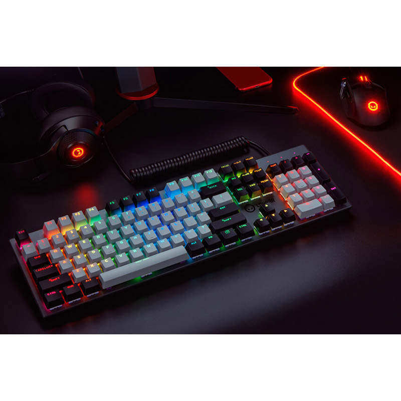 Фото 20 Клавіатура LORGAR Azar 514 RGB EN/UA Gaming Black (LRG-GK514B-UA)