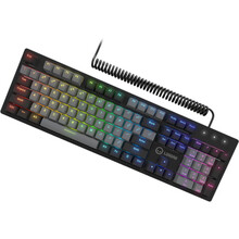 Клавиатура LORGAR Azar 514 RGB EN/UA Gaming Black (LRG-GK514B-UA)
