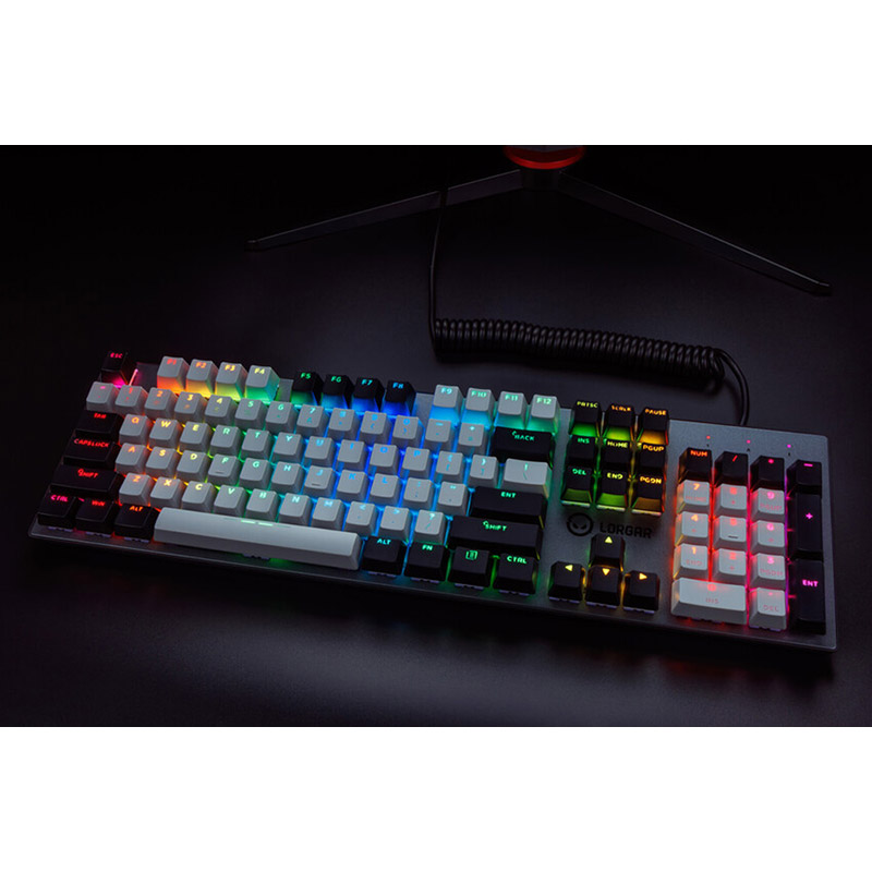Фото 22 Клавіатура LORGAR Azar 514 RGB EN/UA Gaming Black (LRG-GK514B-UA)