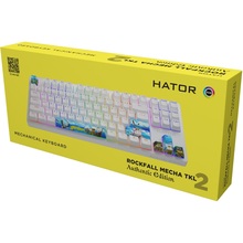 Клавіатура HATOR Rockfall 2 Mecha TKL Authentic Edition Fighting cats(HTK-532)